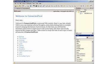 ConnectedText for Windows - Download it from Habererciyes for free